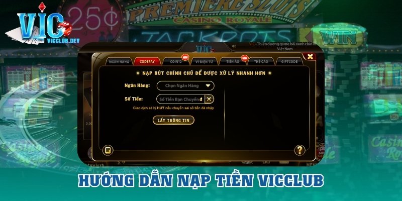 Nạp tiền an toàn với đa dạng phương thức tiện lợi