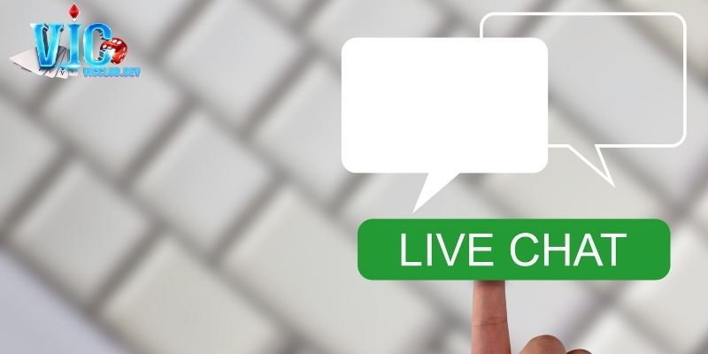 Sử dụng live chat trên trang chơi chính thức