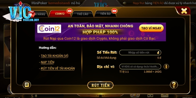 Giao dịch Crypto cam kết an toàn và hợp pháp tuyệt đối